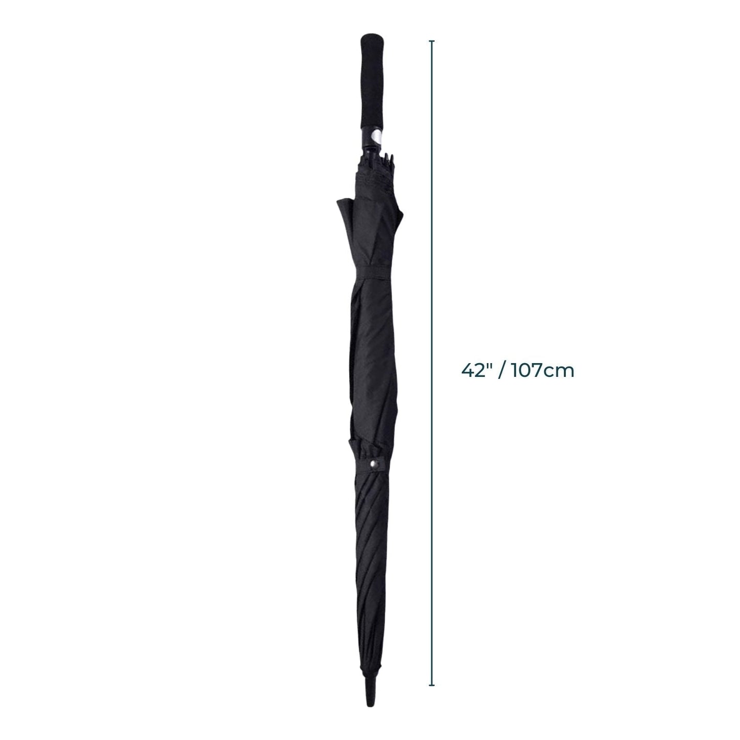 Verpeak Golf Umbrella 62" - Black - Crafty Golf